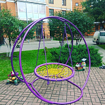 Качели-гнездо на конструкции d=1200