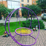 Качели-гнездо на конструкции d=1200