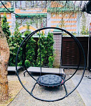 Качели-гнездо на конструкции d=1000