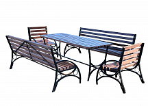 Комплект садово-парковой мебели 1,5 м.