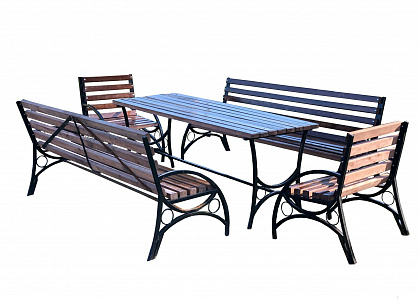 Комплект садово-парковой мебели 1,5 м.